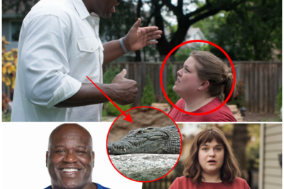 Big Shaq Surprises His Rude Neighbor with a Special Gift for Using His Pool Without Permission.