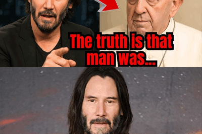 Keanu Reeves Reveals a Shocking Truth About Pope Francis Live on Air – What Happens Next Will Leave