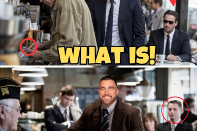 Rich Man DISRESPECTS an Elderly Veteran in a Café – Travis Kelce Stands Up & Teaches Him a Lesson!