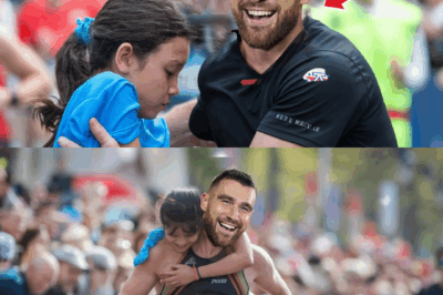 “Travis Kelce Saves a Girl at a Marathon—What Happens Next Teaches the World a Kindness Lesson”