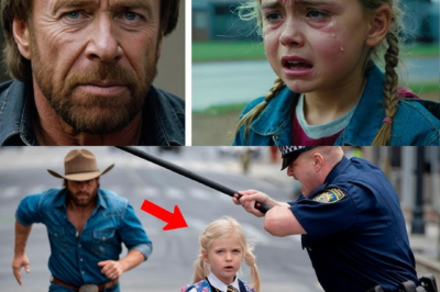 Girl Runs Out Crying to Chuck Norris, Minutes Later Police Shut Down the Street!