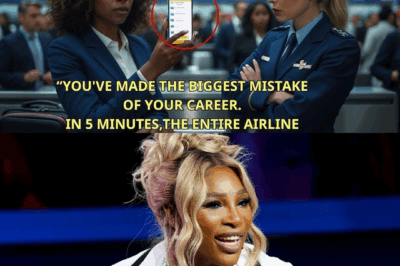 Serena Williams Denied Boarding First Class, Until She Makes One Call That Shuts Down The Entire Airline