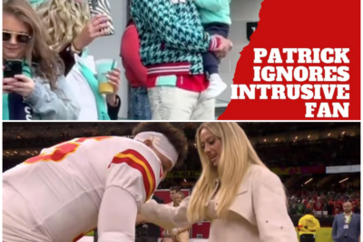 Brittany Mahomes ‘steals’ photo of Patrick Mahomes during tender moment with Sterling and Bronze