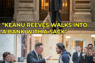 Keanu Reeves with a Sack Walks Into a Bank Claiming Ownership—What Happens Next Will Shock You