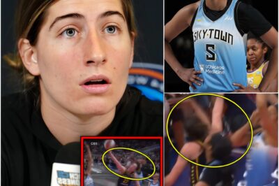 BREAKING: Kate Martin caused a stir on social media when she called on the WNBA organizing committee to use VAR technology to review and ban Angel Reese from playing, following her unsportsmanlike act of striking Caitlin Clark in the head