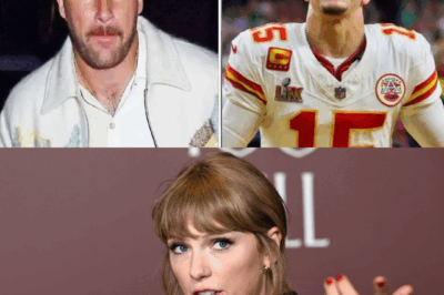 Travis Kelce is furious in disbelief as his best friend, Patrick Mahomes suddenly calls Taylor Swift a flirtatious bad woman and reveals a secret video….