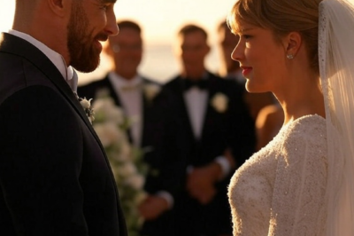 “EXPOSED: Taylor Swift and Travis Kelce’s Secret Beach Wedding—Was It All a Publicity Stunt?”see more on the comments section