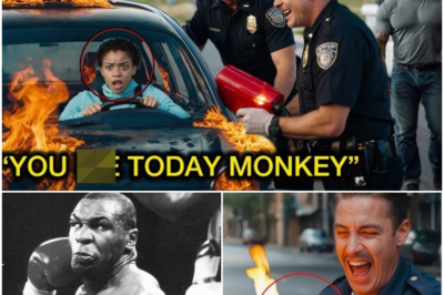 RACIST COPS TRAP MIKE TYSON’S DAUGHTER INSIDE A BURNING CAR, BUT WHEN MIKE TYSON ARRIVED……