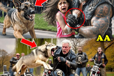 Bikers Broke A Little Girl’s Arm, Not Knowing Her Dog Was A K9 Service Dog!