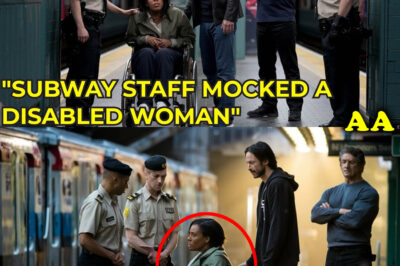 “Subway Staff Mocked a Disabled Woman—Then Keanu Reeves and Stallone Changed Everything”