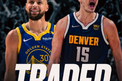 BREAKING: The Golden State Warriors sent Stephen Curry to the Denver Nuggets in exchange for Nikola Jokic