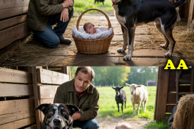 A man discovers that a mother dog gave birth to a puppy — a fact that… shocks us