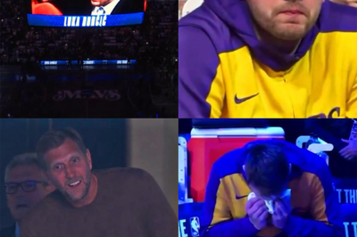 Luka Doncic was crying during his tribute video from the Dallas Mavericks