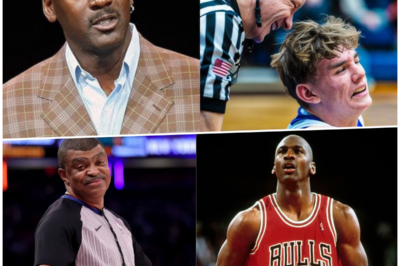 Michael Jordan saw the referee laugh at a teenager’s injury?