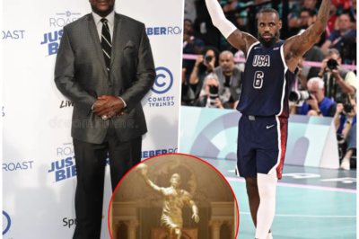 Shaq Shares His Support for LeBron James Getting a Statue in Los Angeles