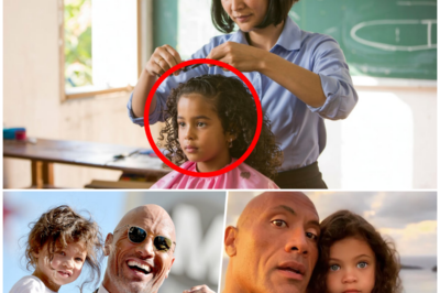 RACIST TEACHER SHAVES THE ROCK’S DAUGHTER’S HAIR FOR FUN, BUT WHEN THE ROCK ARRIVED……