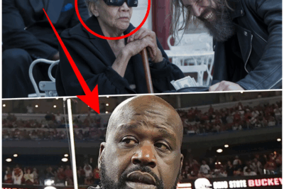 A biker robbed a blind woman without knowing Shaquille O’Neal was following him!