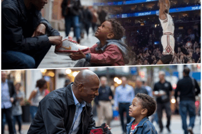 “Michael Jordan Gives Shoes to a Homeless Kid, Years Later, the Kid Becomes an NBA Star…”