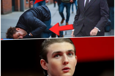 A Pauper Collapses in Front of Barron Trump – What He Does Will Leave You Speechless