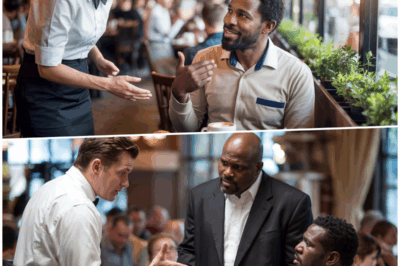 Big Shaq walks up: The waiter’s rudeness towards the deaf man gets a response!!