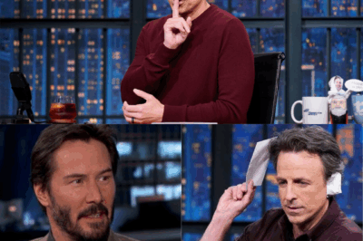 NBC’S NIGHTMARE: Seth Meyers Fired From Set After Brutal Yelling Match Turns Violent — “Shut Up, You Don’t Know Anything!” Tensions Climax on Fox News as Seth Meyers and Keanu Reeves Clash