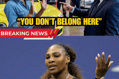 “Get Out Now—You’re Not Welcome Here!” The Manager Screamed, Not Knowing He Was Throwing Out Serena Williams