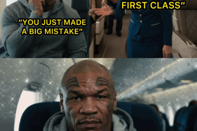 FLIGHT ATTENDANT KICKS MIKE TYSON OUT OF FIRST CLASS, BUT WHEN HE MAKES ONE CALL…