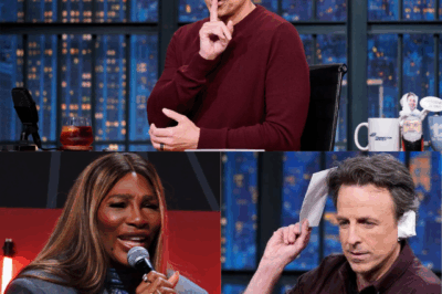 NBC’S NIGHTMARE: Seth Meyers Fired From Set After Brutal Yelling Match Turns Violent — “Shut Up, You Don’t Know Anything!” Tensions Climax on Fox News as Seth Meyers and Serena Williams Clash
