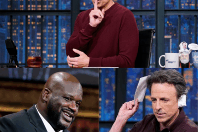 NBC’S NIGHTMARE: Seth Meyers Fired After Brutal Yelling Match with Big Shaq Turns Violent — “Shut Up, You Don’t Know Anything!” Tensions Explode on NBC
