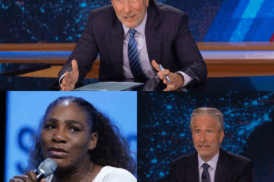 Serena Williams Calls for Jon Stewart’s Firing After Explosive Clash on The Daily Show