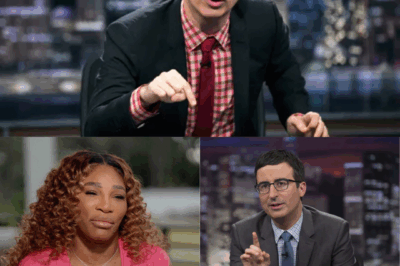 Big Shock at HBO: John Oliver Humiliates Serena Williams Live on Last Week Tonight by Calling Her “Ungrateful and Fake”
