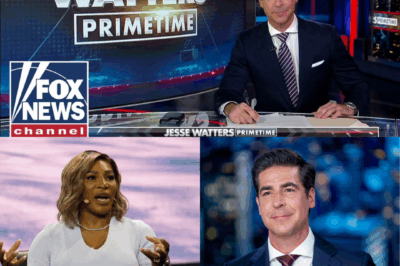 Outrage Erupts Over Jesse Watters’ Involvement in Serena Williams Interview on Fox News