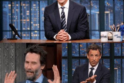 NBC BREAKING NEWS – Post-Show Drama: Seth Meyers Challenges Keanu Reeves on His Career Choices, Unexpected Moment Leaves Fans and Critics in Awe