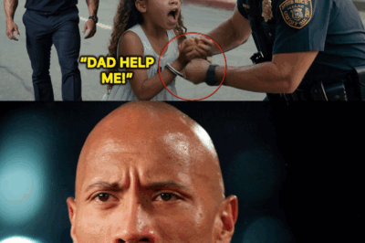 RACIST COP BRUTALLY HANDCUFFS THE ROCK’S 9-YEAR-OLD DAUGHTER, BUT WHEN THE ROCK ARRIVED…