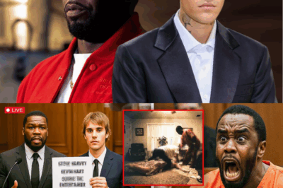 50 Cent and Justin Bieber Team Up to EXPOSE Diddy’s Celebrity Guest List Under Oath