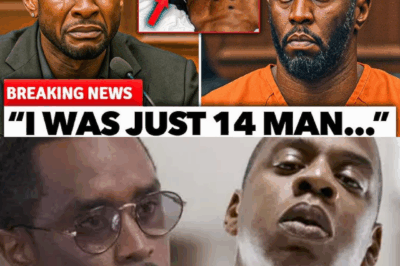 1 MINUTE AGO: Usher Breaks Down in Court, Reveals What Diddy Did to Him at 14…