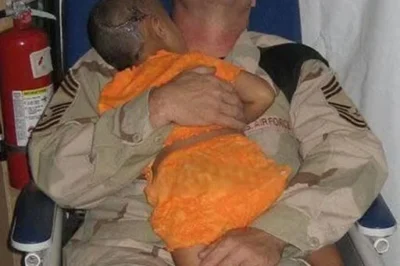 I held her tight while she cried and wouldnt let go