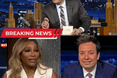 NBC SCANDAL: Serena Williams SHOCKS Jimmy Fallon LIVE — Turns the Tables and Silences the Veteran Host in Explosive Moment!