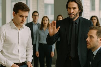 He Was Rejected at a Job Interview — Then Keanu Reeves Walked In and Said, “Hire Him or I Walk