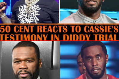 50 Cent Reacts to Cassie’s Testimony in Diddy Trial