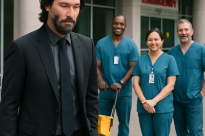 Instead of Buying a Yacht, Keanu Reeves Gave $3.5 Million to Hospital Janitors — But No One Knew Until One Man Spoke Out…