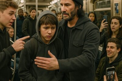 Keanu Reeves Witnesses a Teen Being Bullied on the Subway — His Next Action Leaves the Entire Train Speechless, Ending That Will Make America Admire It