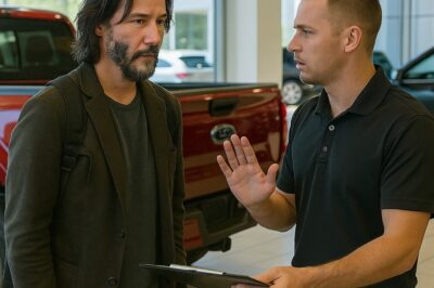 Keanu Reeves Bought a Truck at His Dealership, But the Staff There Won’t Let Him for a SHOCKING REASON