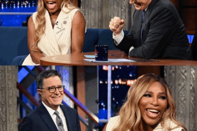 “The Late Show” Sparks Tension as Stephen Colbert Presses Serena Williams on Motherhood