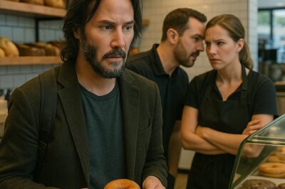 When Keanu Reeves bought a donut at a bakery but made 2 employees ANGRY