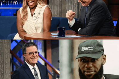 “The Late Show” Sparks Tension as Stephen Colbert Presses LeBron James on Fatherhood