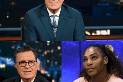 CBS SHOCK: Serena Williams’ Marriage Under Scrutiny After Frosty Silence on Stephen Colbert’s Unexpected Question — Does Her 10-Year Love Story Hide Dark Secrets?