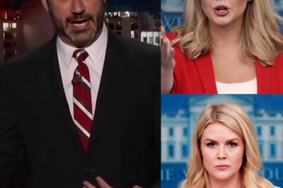 Karoline Leavitt KICKED OFF Jimmy Kimmel Live!—The EPIC Live TV Moment That Had Everyone Talking!
