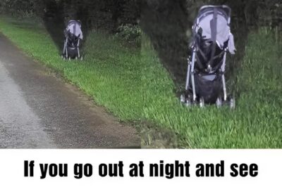 Woman issues terrifying warning after finding a stroller abandoned on the side of the road