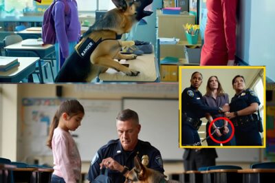 K9 Dog Won’t Stop Barking at Teacher — His Instinct Uncovers a Chilling Secret in Class